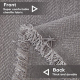 Popxstar Sofa Covers Soft Washable Couch Covers for Sofa Furniture Protector Herringbone Pattern Sofa Cover with Tassel