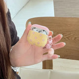 Sparkling Star Bell Earphone Case For Airpods Pro 2nd Cover For Airpods 1 2 3 4 Pro3 with Pendant Protective Apple Headphone
