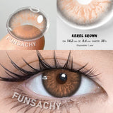 Popxstar  1 Pair Colored Contact Lenses Eye Color Lenses Natural Lenses Pupils Brown Blue Grey Fashion Lens Yearly Cosmetics Lens