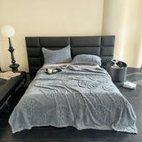 Popxstar Butterfly Jacquard Plush Blanket Summer Conditioning Bedding Nap Blanket Office Sofa Nap Blankets Soft Comfortable Bed Blankets