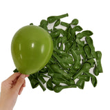 Popxstar  10/20/30pcs Retro Green Balloons Coffee Khaki Coco Skin Avocado Green Latex Globos for Birthday Decorations Christmas Party Deco