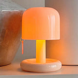 Popxstar  Sunset Night Light Led Table Lamp Mini USB Rechargeable Desk Bedside Bedroom Bar Room Decor Atmosphere Mood Light Minimalist