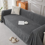 Popxstar Thicken Chenille Beige Sofa Cover Sofa Blanket Simple Cushion Ins Wind Sand Hair Towel Fashion Lunch Blanket Sofa Towel