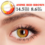 Popxstar 1 Pair Sharingan Contact Lenses for Eyes Cosplay Lenses Anime Lense Uchiha Sasuke Kakashi Lenses Anime Accessories