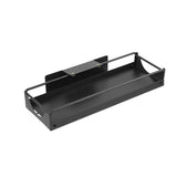 Carbon Steel Narrow Storage Rack Wall Mounted Space Saving Expandable Gap Shelf Punch Free Sliding Storage Rack Pantry