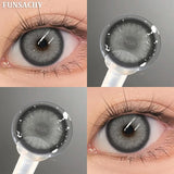 1 Pair Colorcon Korean Lenses Color Contact Lenses For Eyes Lenses Natural Lens Cosmetic Contact Lens Fashion Pupils
