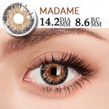 Colored Contact Lenses 14.5mm Natural Look Lenses  Women Beauty Colored Pupils Green Contact Lenses Blue Contact Lenses