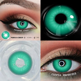 1Pair Halloween Cosplay Color Contact Lenses Eye Anime Lenses Color Contact Lenses Eye Color Lenses