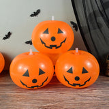 Popxstar 12inch 5Pcs Halloween Latex Balloons Pumpkin Ghost Festival Balloons Halloween Decorations Home Outdoor Halloween Pumpkin Decor