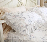 1 Piece Pillowcases Home Decor Lace Ruffle Letter Pillow Case Body Pillowcase Cute Princess Pillow Cover 100% Cotton Pillow Sham