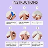 Popxstar  Extra Long Coffin Press On Nails 24Pcs Black French Fake Nails Pink Flower Shiny Rhinestone Designers Spicy Women False Nails