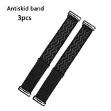 Popxstar Adjustable Wig Band For Holding Wigs Non Slip Wig Band 1-3Pcs Black Adjustable Elastic Band For Wigs Making