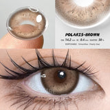 Popxstar New Colored Contact Lenses for Eyes 1 Pair Fashion Blue Eyes Lenses Brown Contacts Green Lenses Yearly Gray Contacts