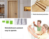 Popxstar 60/80cm Wide Wood Sticker for Furniture Wallpaper PVC Wallstickers DIY Walls Waterproof Door Kitchen Wardrobe Cabinet Decor Film