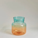 Popxstar Glass Table Vase Creative Flower Vase Decorative Glass Bottles Clear Glass Vases for Centerpieces Home Decor Nordic Vase
