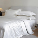 Popxstar  Solid Color Hotel Style Luxury Bedding Set 600TC Egyptian Cotton Single Queen King Size Duvet Cover Flat/Fitted Sheet Pillowcase