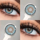 1Pair New Natural Colored Contacts Green Lenses Beauty Pupils for Eyes Brown Contact Lenses Cosmetics Fast Shipping