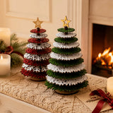 3D Design DIY Christmas Tree Ornament Hanging Ornament Wooden Craft Assemble Christmas Tree Detachable Assembly