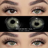 Popxstar 1 Pair Colored Contact Lenses Pupils Fashion Brown Lenses for Makeup Cosplay Lenses High Quality Natural Pupils Year