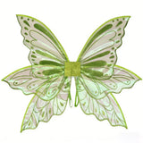 Sparkling Large Fairy Wings Organza Adult Women Angel Wings Princess Fairy Wing for Cosplay Dress Up