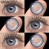 Popxstar 1 Pair Color Contact Lenses for Eyes Blue Pupils Brown Natural Lenses High Quality Green Color Eye Lens Cosmetic Colorcon