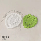 Turtle Backed Bamboo Leaves Silicone Mold for Handmade Secure Soap Resin Crafts DIY Botanical  Artisan Creative Design Clay Mold