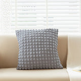 18x18in Solid Nordic Cushion Cover Texture Sensation Throw Pillow Cover For Living Room Bedroom Sofa Office Waist Pillow Case
