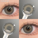 1 Pair Colorcon Korean Lenses Color Contact Lenses For Eyes Lenses Natural Lens Cosmetic Contact Lens Fashion Pupils