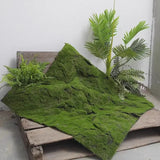 Popxstar Artificial Moss Carpet FineTurf Synthetic Grassland Fake Grass Lawn Roll Mat Faux Muscus Grass Outdoor Decoration Garden Decor