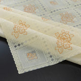 New Style Washable PVC Waterproof Oil Resistant Tablecover Rectangular Printed Table Mat Household Hot Stamping Tea Tables Cloth