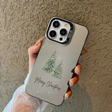 Christmas Tree Aesthetic Autumn Decorative IMD Phone Case For Xiaomi Redmi 14C 13C Redmi Note 14 13 12 Pro Plus 12S 11 10 Cover