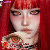 Cosplay Contact lenses White Lenses Halloween Cosmetics Cosplay Red Lenses Colored Contact Lenses 14.5mm Big Eyes Contacts