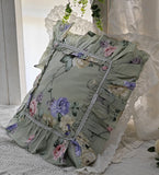 1 Piece Decorative Pillowcases Ruffle Design Pillow Cover Rustic Lace Pillowcase Bed Princess Throw Pillow Case