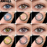 1 Pair Color Contact Lenses for Eyes Natural Brown Lenses Beauty Fashion Monet lense Blue Lenses Green Eye Contact
