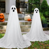 Popxstar Ghost Spooky Halloween Decor Battery Light Home Ghost Front Porch Yard Courtyard Standing Halloween Horror Decoration