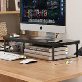Popxstar Computer Monitor Elevated Monitor Base Home Office Storage Rack Computer Desktop Creative Storage Rack Office Storage Supplies