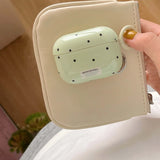 Popxstar Ins jane Wave point candy earphone case imd wireless bluetooth charging box for apple airpods 1 2 pro 2nd 3 headphone cover