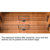 Popxstar 2pcs/set Adjustable Clapboard Drawer Divider Partition DIY Durable Storage Organiser Wardrobe Closet Punch-free Separator