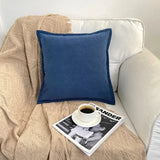 45x45cm High Quality Pillow Case Pillow Case Light Luxury Nordic Home Pillowcase Sofa Plush Cushion 21 Color Pillow Case
