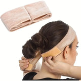 Popxstar  1 piece per package velvet wig grip band adjustable hair band elastic secure wig headband