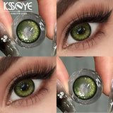 2pcs Colored Contact Lens Blue Pupils for Natural Effect High Quality Lenses Beauty Fashion Lens Annual Use Fast Shipping