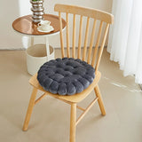 Popxstar  Large Biscuit Shape Plush Cushion,Soft Creative Pillow Chair Seat Pad, Decorative Cookie Japanese Tatami Back Cushion
