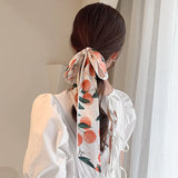 Popxstar Silk Scarf for Women Luxury Brand Woman Scarf Headband Women's Bandana for Hair Kerchief Women's Cotton Scarves Ladies Durag New