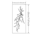 Popxstar  1 Sheet Hand Back Lightning Waterproof and Long-lasting Temporary Tattoo