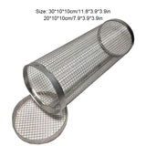 Popxstar  Barbecue Cylinder Portable Replacement Anti-rust Heats-resistant Outdoor Picnic Grille Grill Mesh Grilling Basket