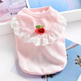 Puppy Summer Clothes Dog Fancy Vest for Small Breeds Dogs Pet Clothing Pomeranian Chihuahua Ropa Perro Costume Roupa Vestido