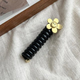 popxstar Creative Magic Hair Weaving Artifact Telephone Line Hair Band For Women Girls Elastic Rubber Band Tied Fashion Hair Accessories