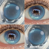 Popxstar  2pcs/pair 14.5MM Iris Brown Lenses Beauty Makeup Pupils Eye Color Lenses Colorful Contact Lenses Fashion Blue Green Lens