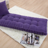 Popxstar  Long Cushion Thickening Garden Chair Cushion Solid Color Home Seat Mat Floor Cushion 55x155/55x165cm