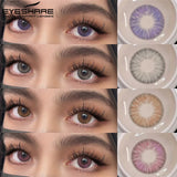 Colored Contact Lenses for Eyes Natural Gray Eye Lenses Brown Pupils Lens Blue Eye Lenses Yearly Soft Makeup Lenses